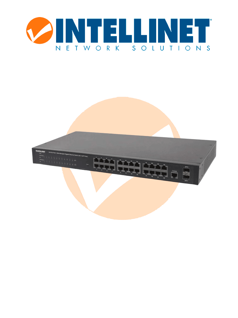 INTELLINET 560559 – Switch Administrable por Web Gigabit Ethernet de 2