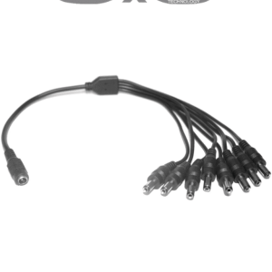 SAXXON SXF58 – Divisor de energía Tipo pulpo 1 Conector hembra 8 Conec SAXXON SXF58 – Divisor de energía Tipo pulpo 1 Conector hembra 8 Conec