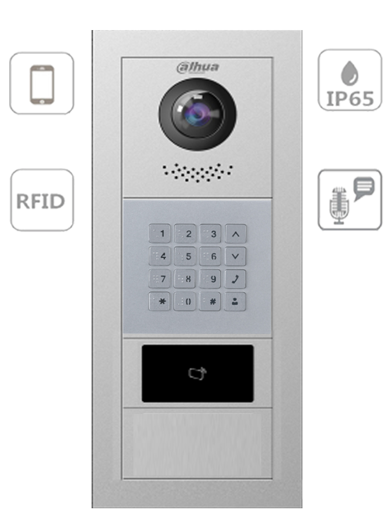 DAHUA VTO4202FX SERIES – Frente de Calle Modular para Departamentales