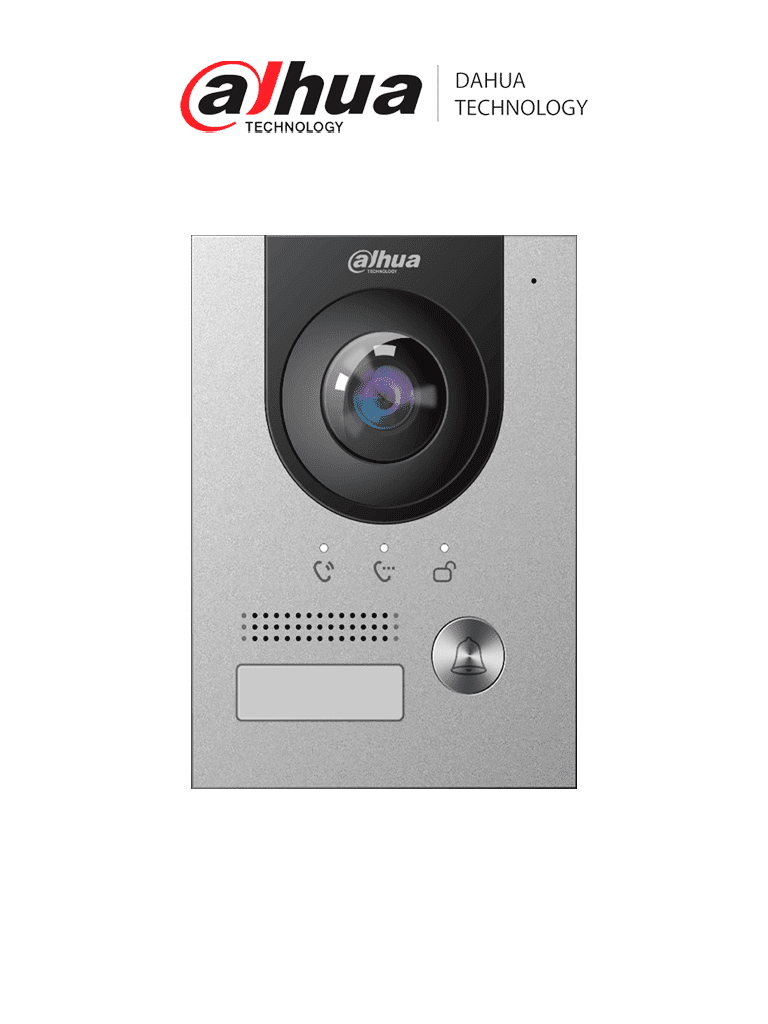 Dahua VTO2201F-P Frente de calle IP 2MP IK 07 IP 65 Control de Cerradu
