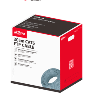 DAHUA DH-PFM920I-6F-C Bobina de cable UTP 305m FTP CAT6 caja FTP CAT6, DAHUA DH-PFM920I-6F-C Bobina de cable UTP 305m FTP CAT6 caja FTP CAT6,