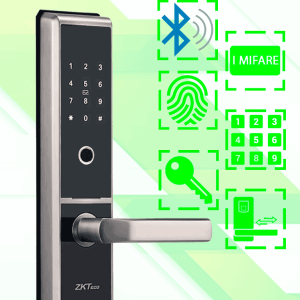 ZKTECO TL300B – Cerradura Inteligente con Bluetooth, Capacidad para 10 ZKTECO TL300B – Cerradura Inteligente con Bluetooth, Capacidad para 10