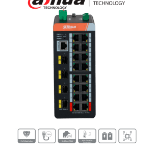 DAHUA DH-IS4420-16GT-240 Switch industrial administrado gigabit 20 pue DAHUA DH-IS4420-16GT-240 Switch industrial administrado gigabit 20 pue