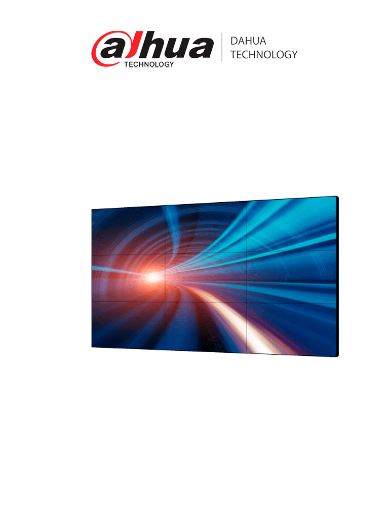 DAHUA DHI-LS550UDM-EF Unidad de Video Wall FHD de 55” (bisel ultra de