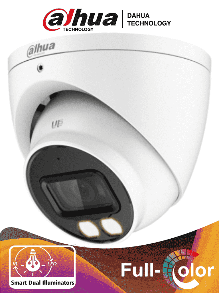 DAHUA HAC-HDW1200T-IL-A – Camara Domo de 2 Megapixeles Iluminador Dual
