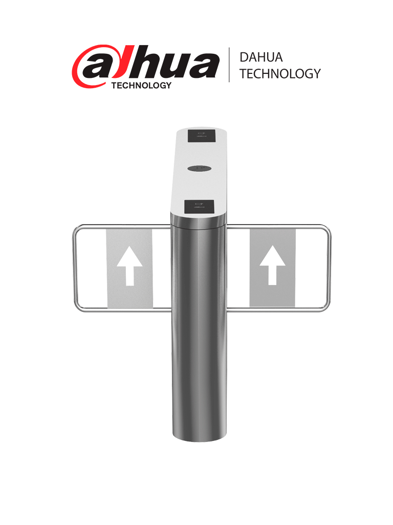 Dahua DHI-ASGB622K-D Swing Barrier Anticolision Alarma y Luz ajustable