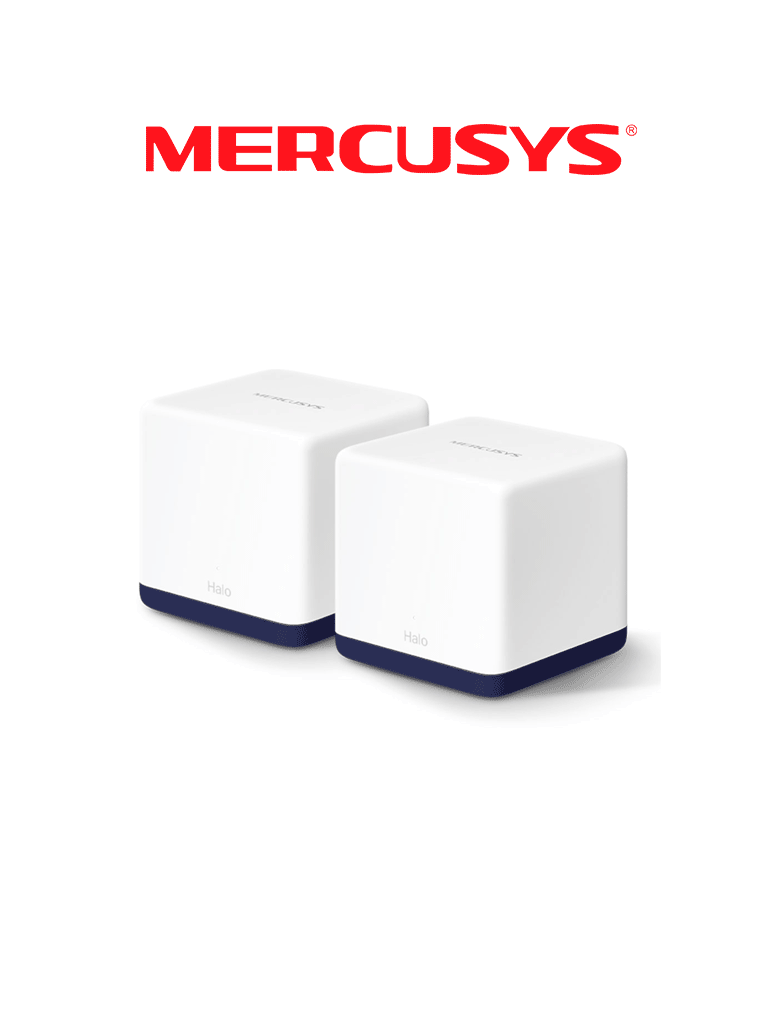 MERCUSYS Halo H50G (2-PACK) – Sistema Wi-Fi Mesh AC1900 para todo el h