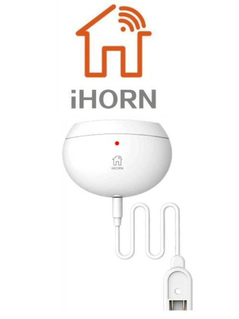 IHORN LH69F – Detector de agua inalambrico 433 Mhz Compatible con pane