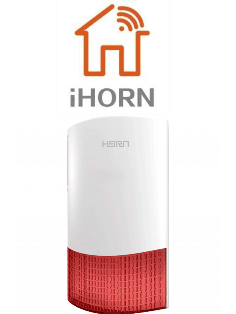 IHORN HC105F – Sirena inalambrica exterior IP 55 105 dB Compatible con