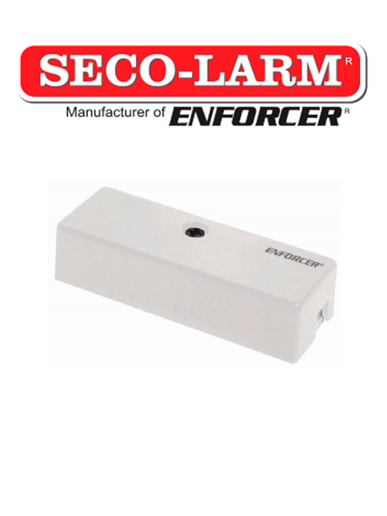 Seco-Larm SS040QW – Detector Mini de vibraciones para circuitos cerrad