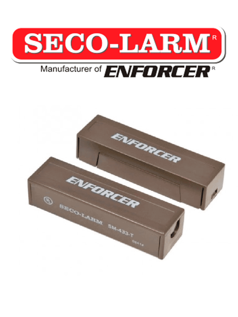 Seco-Larm SM433TQB – Contacto magnetico CAFE de sobreponer 1-1 4″ (31m