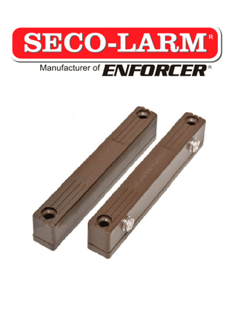 Seco-Larm SM216QBR – Contacto Magnetico Uso Rudo CAFE con terminales d