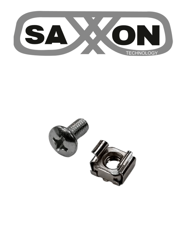SAXXON SXSCW001- Tornillos de acero inoxidable para Rack Acero Inoxida