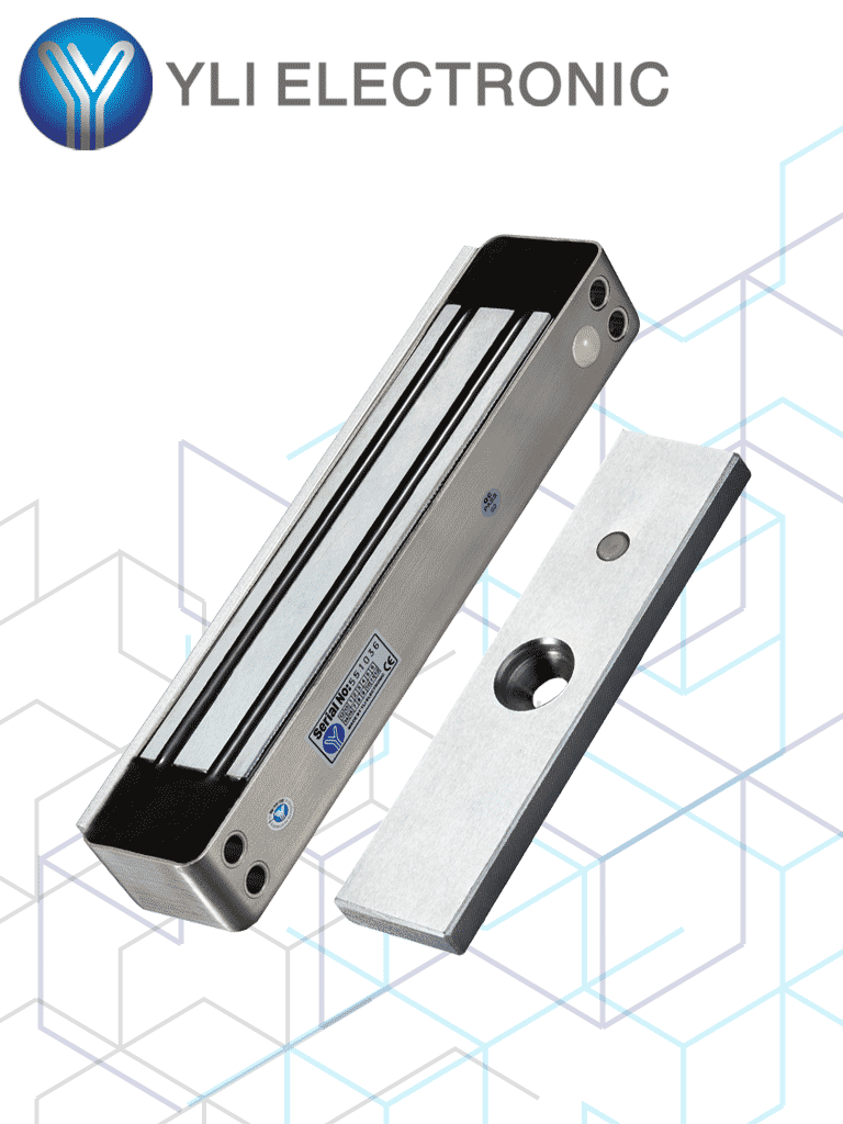 YLI YM280WLED – Cerradura Magnética para exterior IP68 con LED Fuerza YLI YM280WLED – Cerradura Magnética para exterior IP68 con LED Fuerza