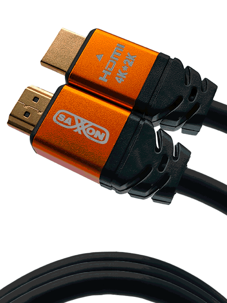 SAXXON SX050HDC – Cable HDMI de 5 metros de alta velocidad Versión 2.0