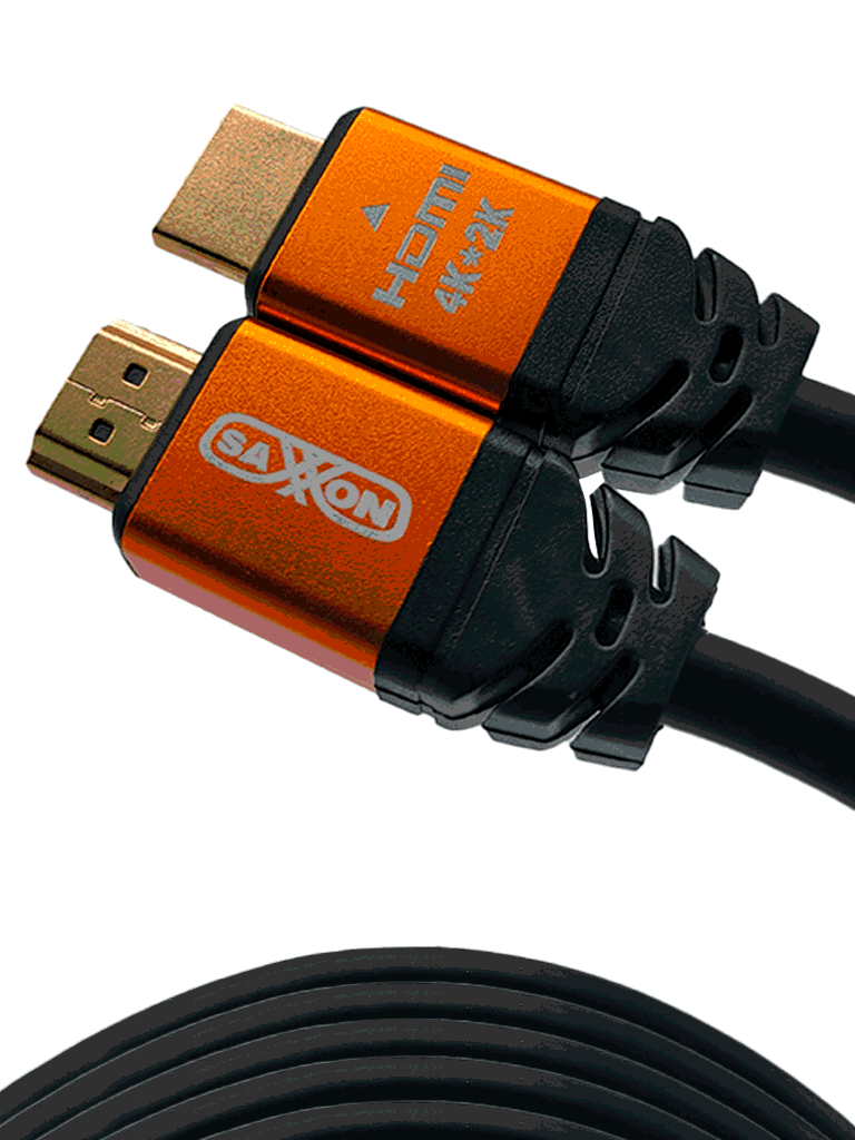 SAXXON SX20HDC – Cable HDMI de 20 metros de alta velocidad Versión 2.0