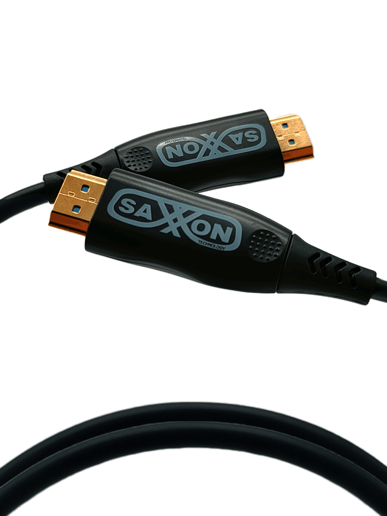 SAXXON SX15HDF047 – Cable HDMI de 15 Metros por Fibra Óptica 4K 60Hz F