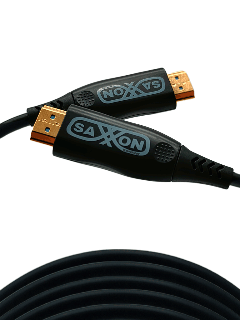 SAXXON SX50HDF047 – Cable HDMI de 50 Metros por Fibra Óptica 4K 60Hz F SAXXON SX50HDF047 – Cable HDMI de 50 Metros por Fibra Óptica 4K 60Hz F
