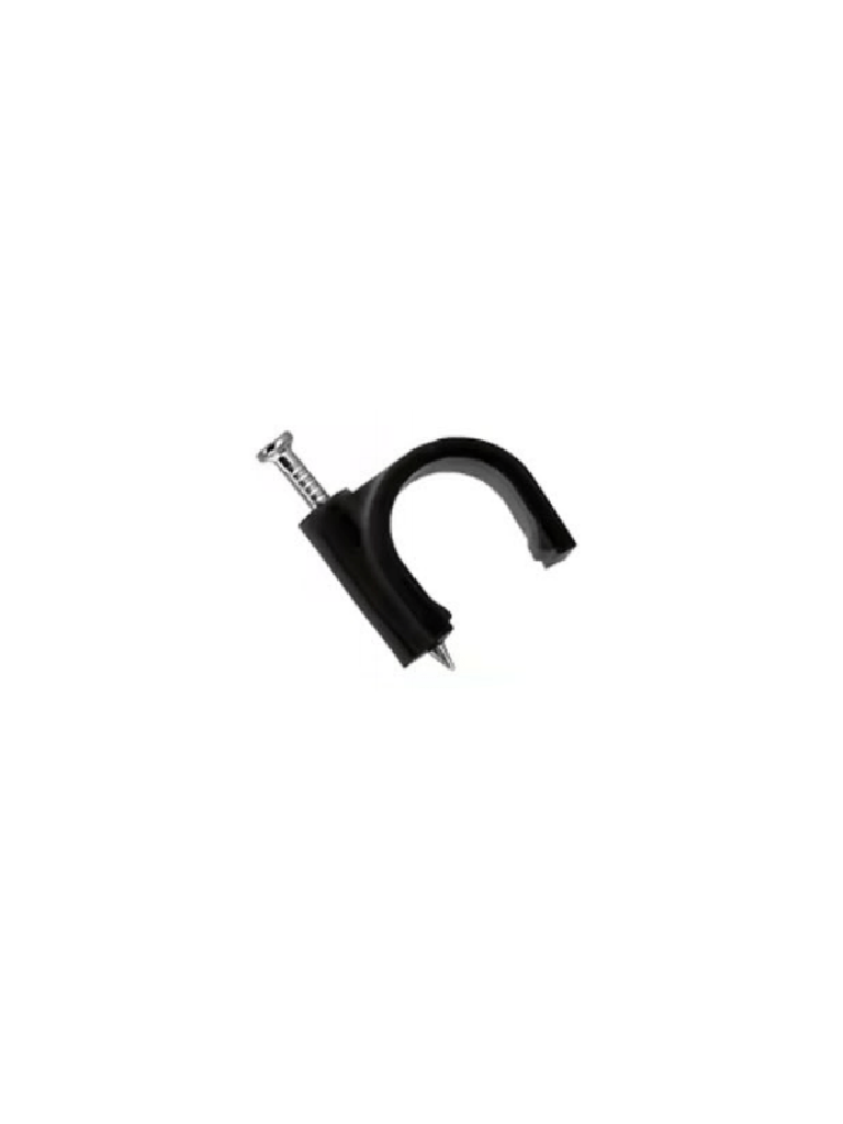 TCE LMG-NCC-5mm-BK – Grapa de pared Diámetro interno 5 mm Altura 6 mm
