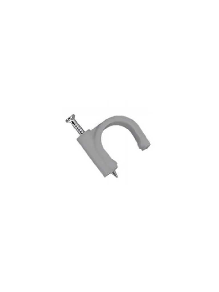 TCE LMG-NCC-5mmC-Gy100 – Grapa de pared Diámetro interno 5 mm Altura 6 TCE LMG-NCC-5mmC-Gy100 – Grapa de pared Diámetro interno 5 mm Altura 6