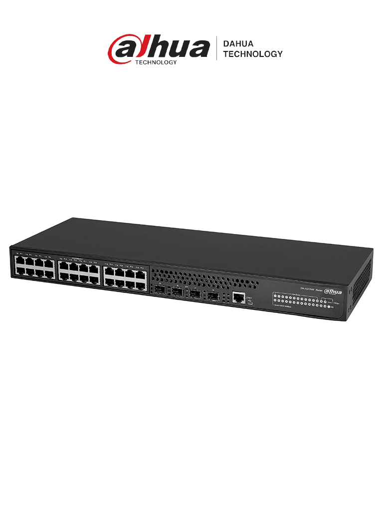 DAHUA DH-AS5500-24GT4XF Switch Gigabit 24 Puertos PoE Potentes funcion