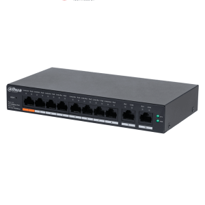 DAHUA DH-CS4010-8ET-60 Switch Poe de 8 Puertos Poe Inteligente 60Watts DAHUA DH-CS4010-8ET-60 Switch Poe de 8 Puertos Poe Inteligente 60Watts