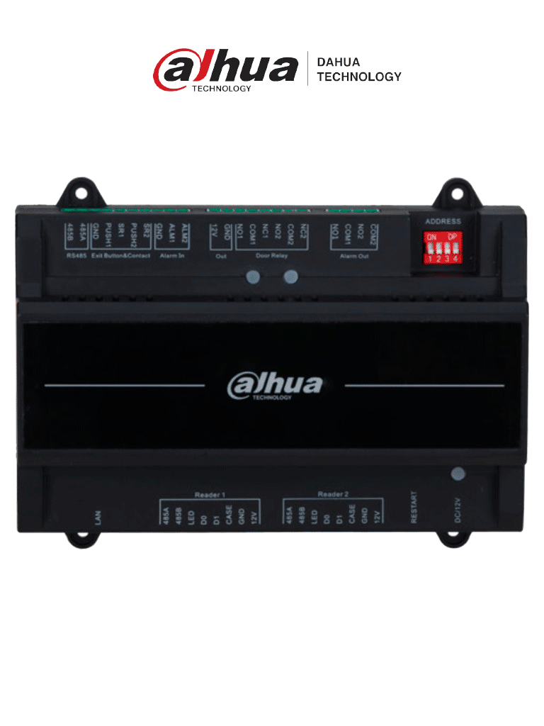 DAHUA DHI-ASC2202B (T) – Panel de Control de Acceso para 2 Puertas 2 L