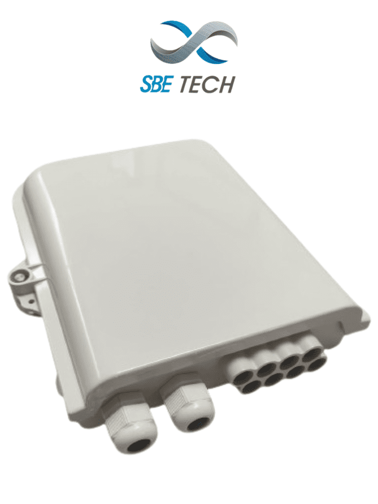 SBETECH SBE-CDEXTFTTX2X8 – Caja de distribución para FTTX para exterio SBETECH SBE-CDEXTFTTX2X8 – Caja de distribución para FTTX para exterio