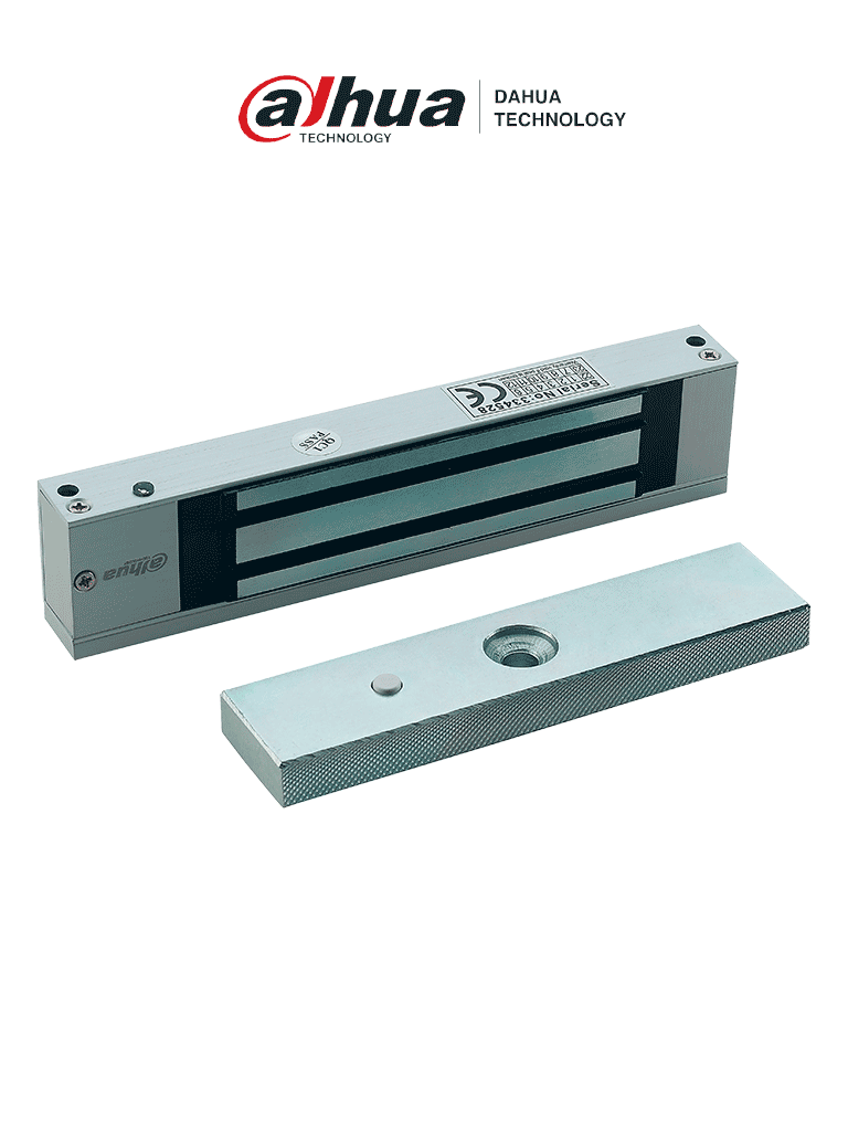 DAHUA ASF180A-V1 – Cerradura Magnética de 180 Kg 390 Lbs Indicador de