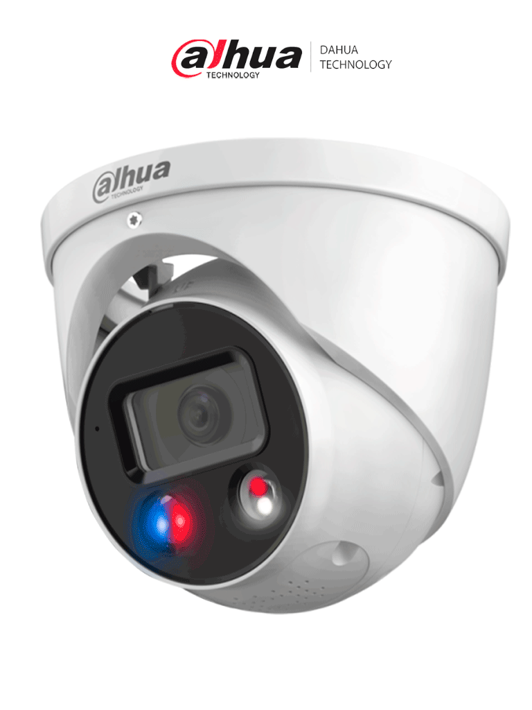 DAHUA DH-IPC-HDW3849H-AS-PV-S5 – Cámara IP Domo de 8 Megapixeles con D