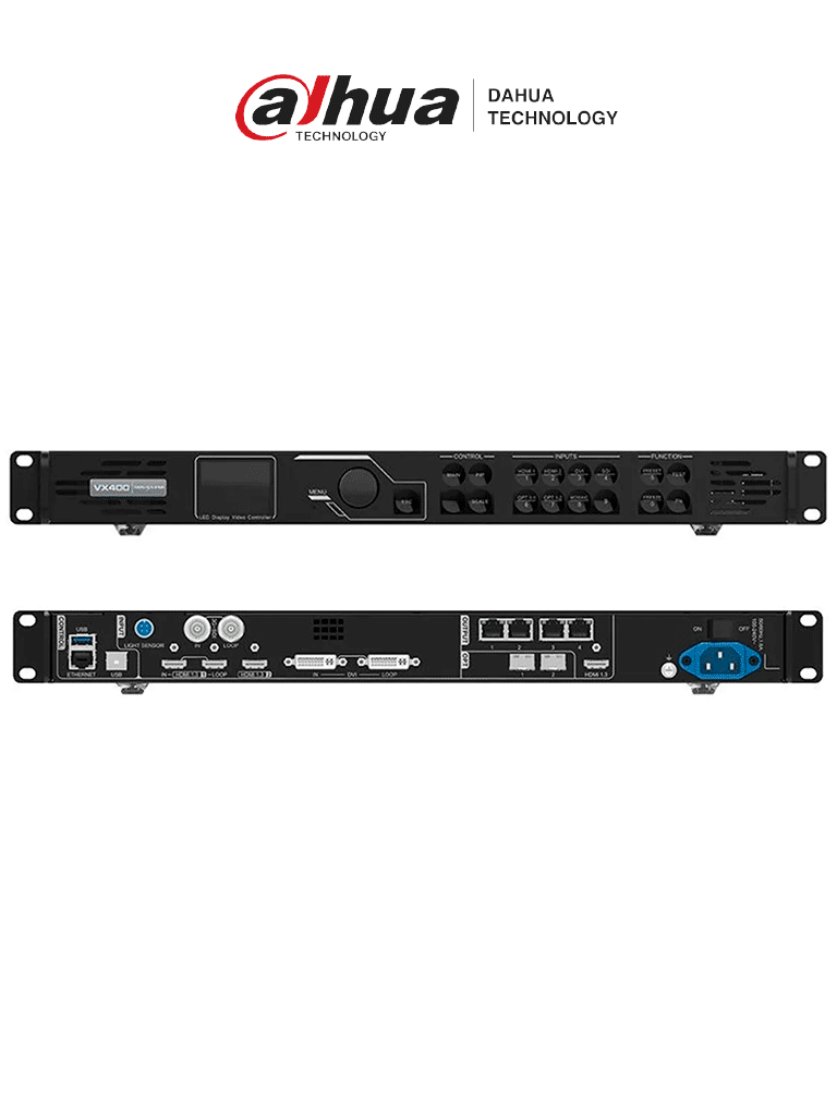 DAHUA VX400 – Controlador LED con 2.3 millones de píxeles, entradas HD