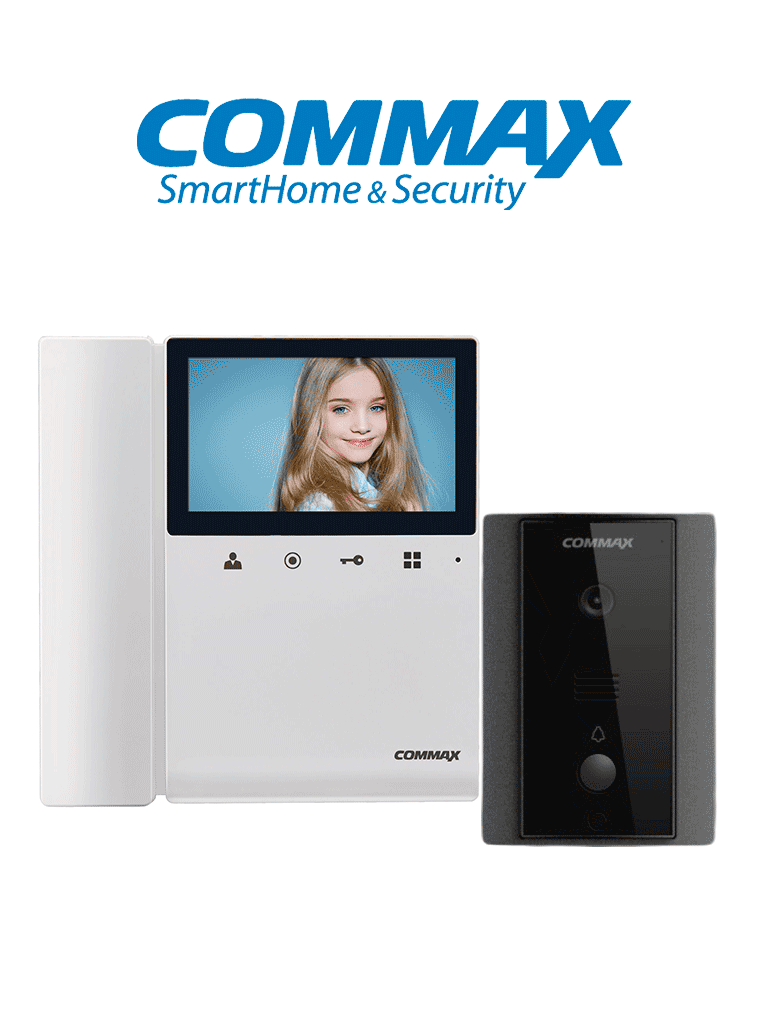 COMMAX CDV43K2DRC4LN – Kit de videoportero Commax a color con monitor