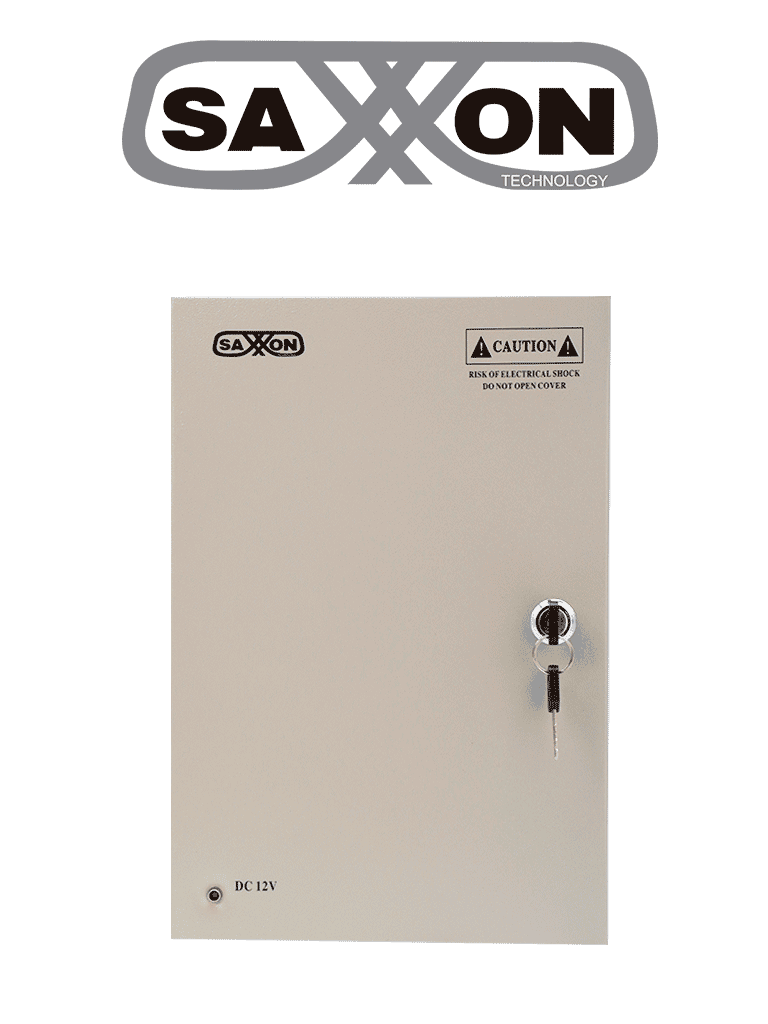 SAXXON SX20A9CH – Fuente de Poder Profesional 12 VCD 20 Amperes 9 Cana