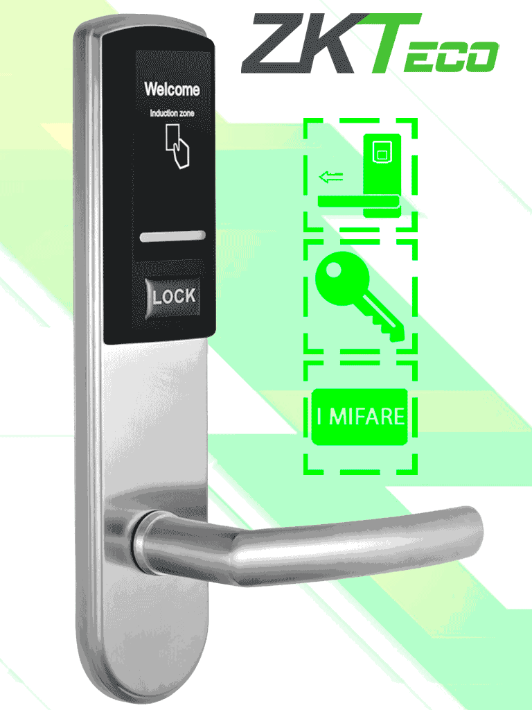 ZKTECO LH3000R – Cerradura Derecha para Hotel con Tecnología Mifare 13 ZKTECO LH3000R – Cerradura Derecha para Hotel con Tecnología Mifare 13