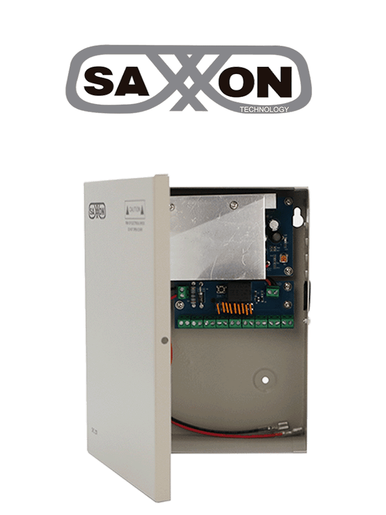 SAXXON SX10A9CHB – Fuente de Poder Profesional 12 VCD 10 Amperes 9 Can