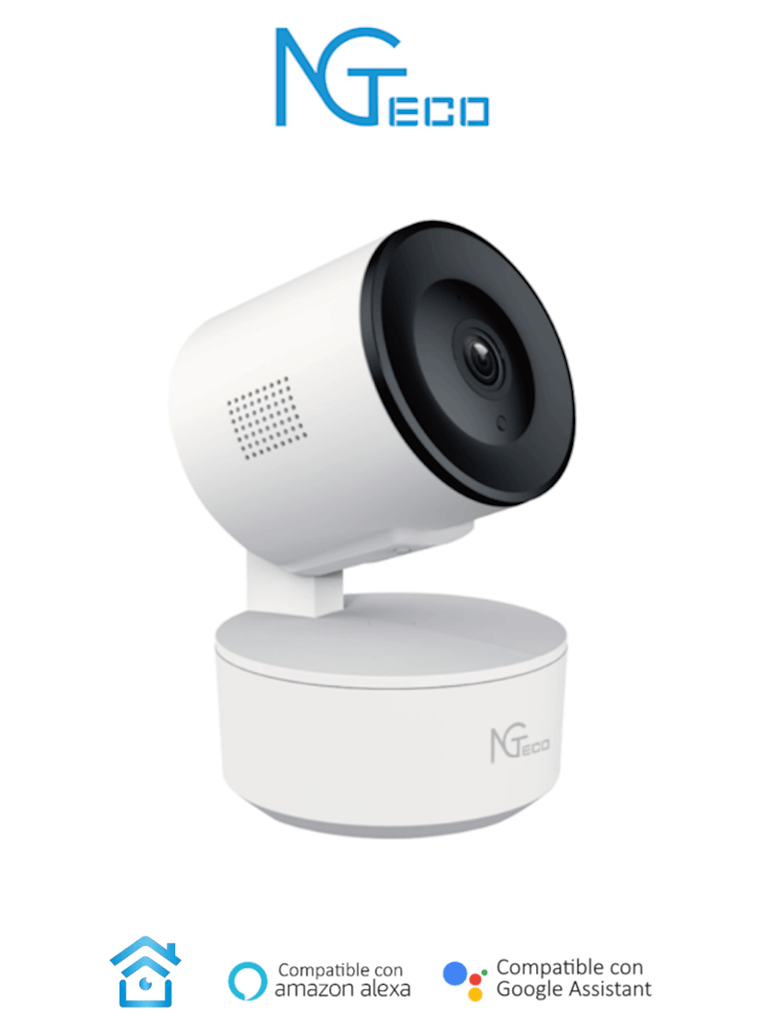 NGTECO NGC2301 – Cámara PT WiFi 1080p Distancia IR 5 metros Detección