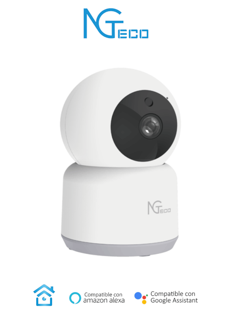 NGTECO NGC2401 – Cámara PT WiFi 1080p Lente 3.6mm Visión panorámica e