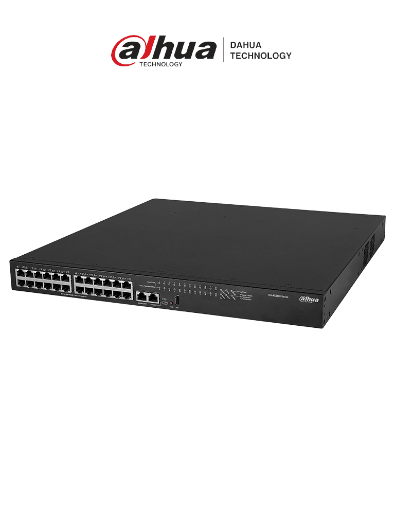 DAHUA DH-AS5500-24MGT4XF-600 – Switch de 24 Puertos PoE Gigabit Admini