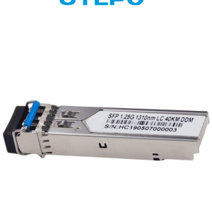 UTEPO SFP125G40KM – Transceptor de fibra óptica SFP monomodo, con cone UTEPO SFP125G40KM – Transceptor de fibra óptica SFP monomodo, con cone