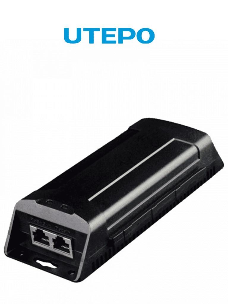 UTEPO UTP7201GEPSE30 – Inyector PoE Plus, 30W, AF AT, Gigabit Ethernet