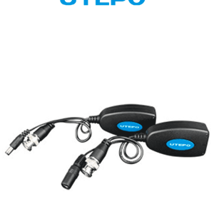 UTEPO UTP101PVHD12 – Par de transceptores 4K para video y energía, con UTEPO UTP101PVHD12 – Par de transceptores 4K para video y energía, con
