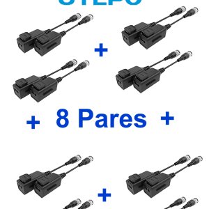UTEPO UTP101PHD6PAK8 – 8 pares de transceptores pasivos HD, diseño par UTEPO UTP101PHD6PAK8 – 8 pares de transceptores pasivos HD, diseño par