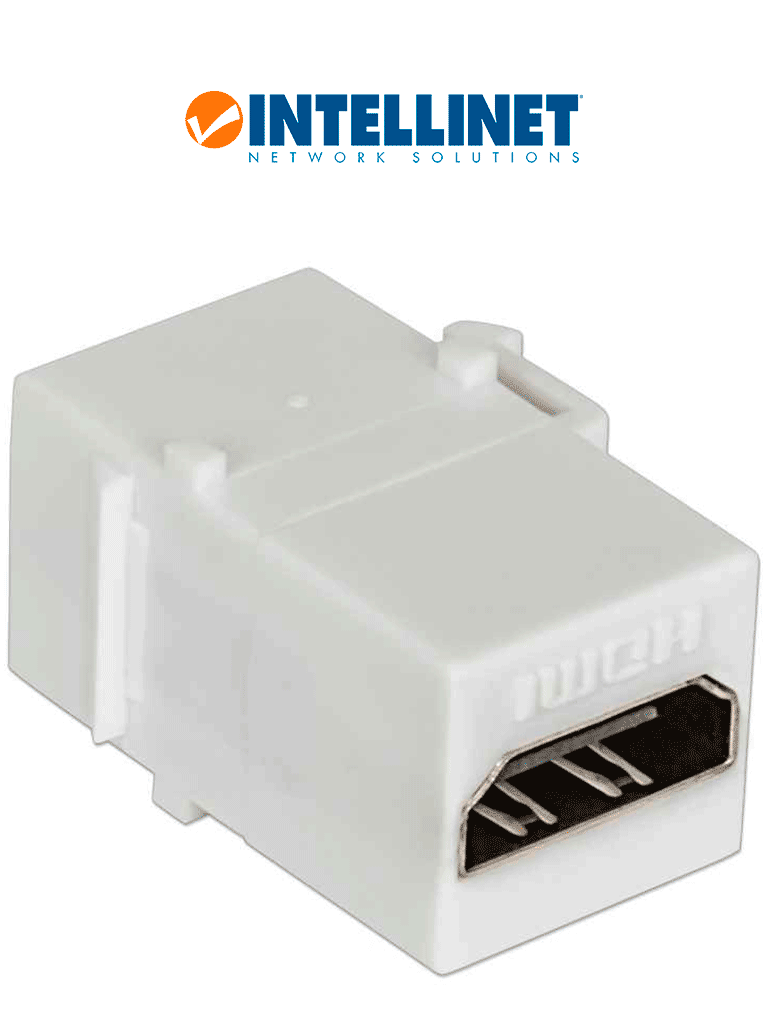 INTELLINET 771351 – Cople HDMI, Keystone, Blanco. ITL1610003 – 39988