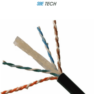 SBE TECH SBE-UTPC6EXT-NP – Cable UTP Categoría 6 para exteriores, 305m SBE TECH SBE-UTPC6EXT-NP – Cable UTP Categoría 6 para exteriores, 305m