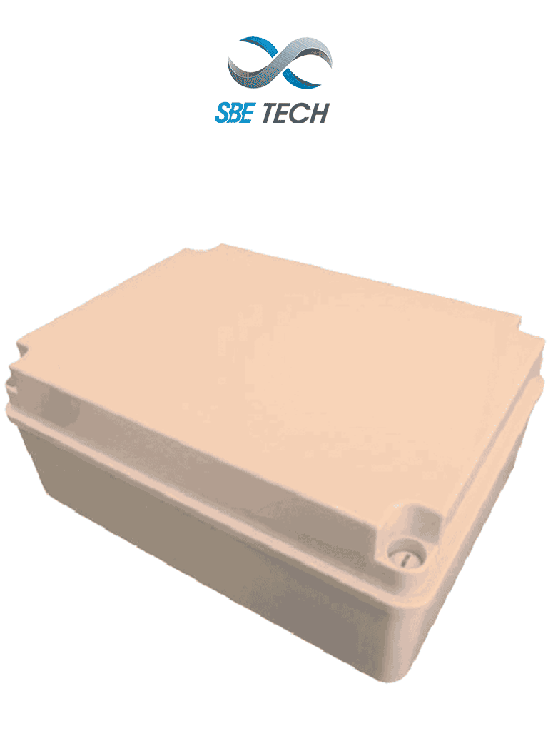 SBETECH SBE-OP403016 – Gabinete plástico con tapa opaca para uso exter SBETECH SBE-OP403016 – Gabinete plástico con tapa opaca para uso exter