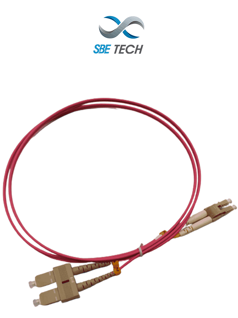SBETECH SBE-JUMLC-SC-1M50 – Jumper LC-SC, MM 50 125, OM4, duplex, 2 mm
