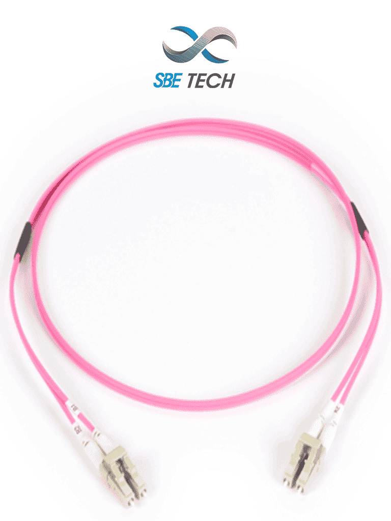 SBETECH SBE-JUMLC-LC-3M50 -Jumper LC-LC, fibra óptica, MM 50 125µm OM4