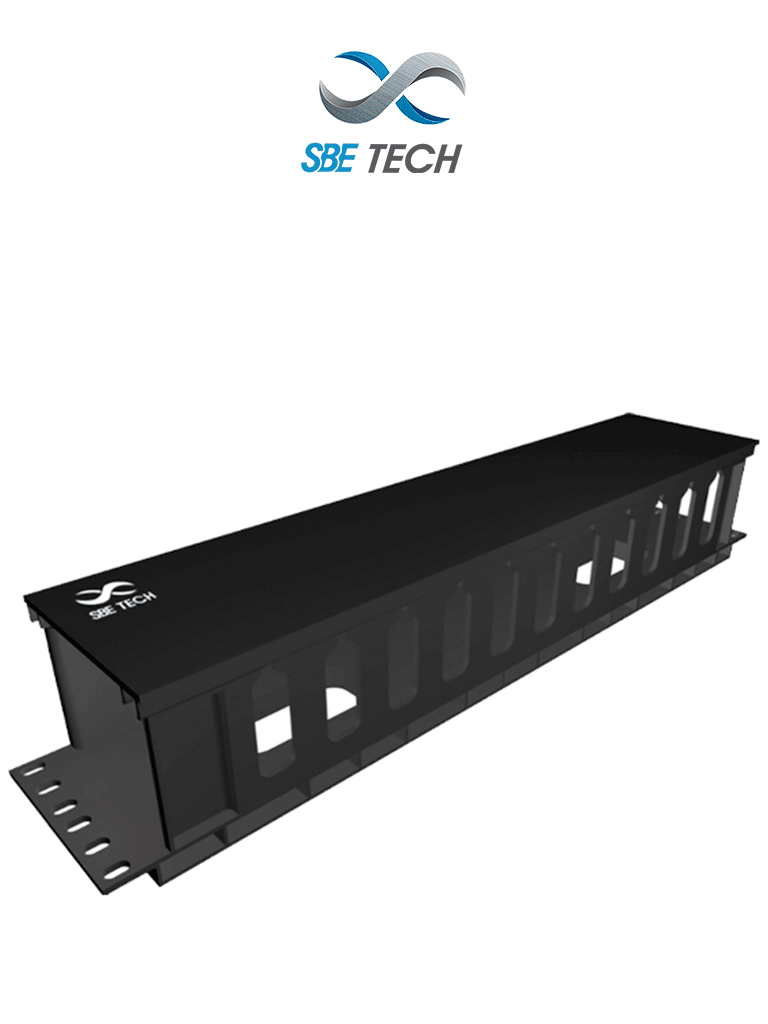 SBETECH SBE-OH2UR – Organizador de cable horizontal 2UR MARSBE. SBT159