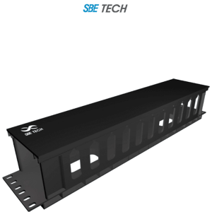 SBETECH SBE-OH2UR – Organizador de cable horizontal 2UR MARSBE. SBT159 SBETECH SBE-OH2UR – Organizador de cable horizontal 2UR MARSBE. SBT159