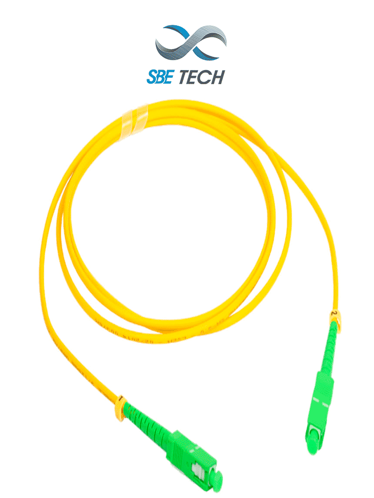 SBETECH SBE-JUSCAPCSCAPC1MSM – Jumper SC APC a SC APC, monomodo, 1 met